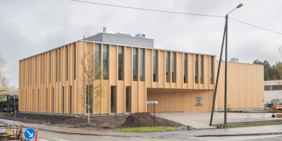 Turkuun valmistui ensimmäinen  puurakenteinen toimistorakennus – katso kuvat