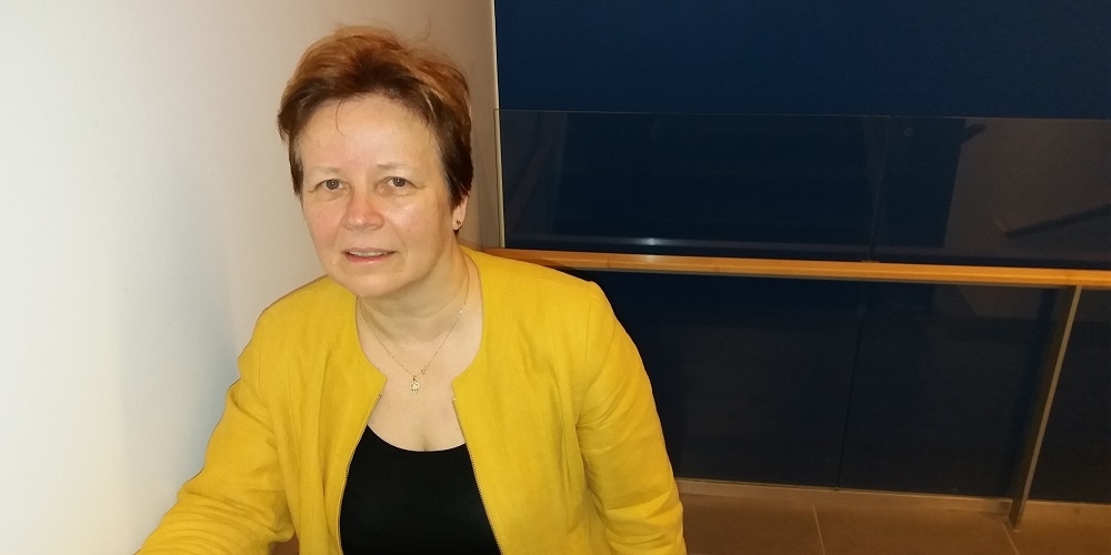 Viikon vastaantulijana täydennyskoulutussuunnittelija Sari Koski