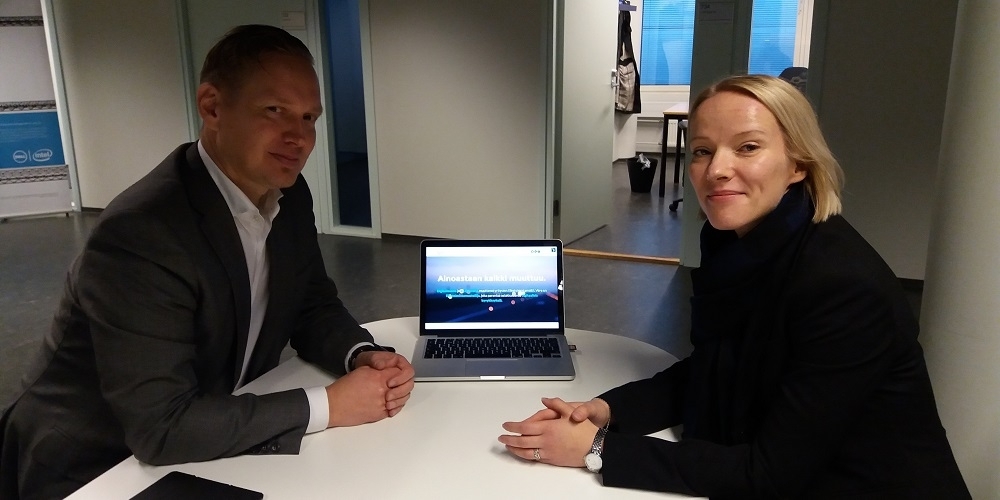 Viikon vastaantulijoina ovat Jussi Pullola ja Hanna Pitkänen Vere Oy:stä