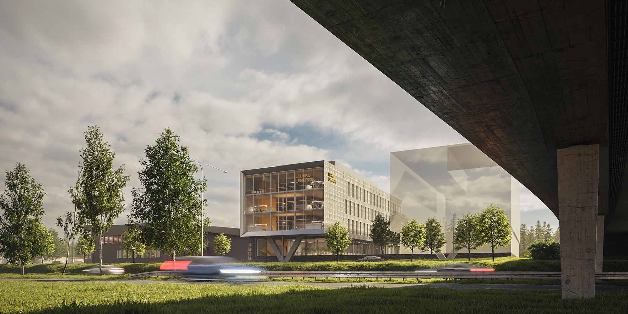 Teknologiakiinteistöt rakennuttaa Turku Energialle uuden pääkonttorin